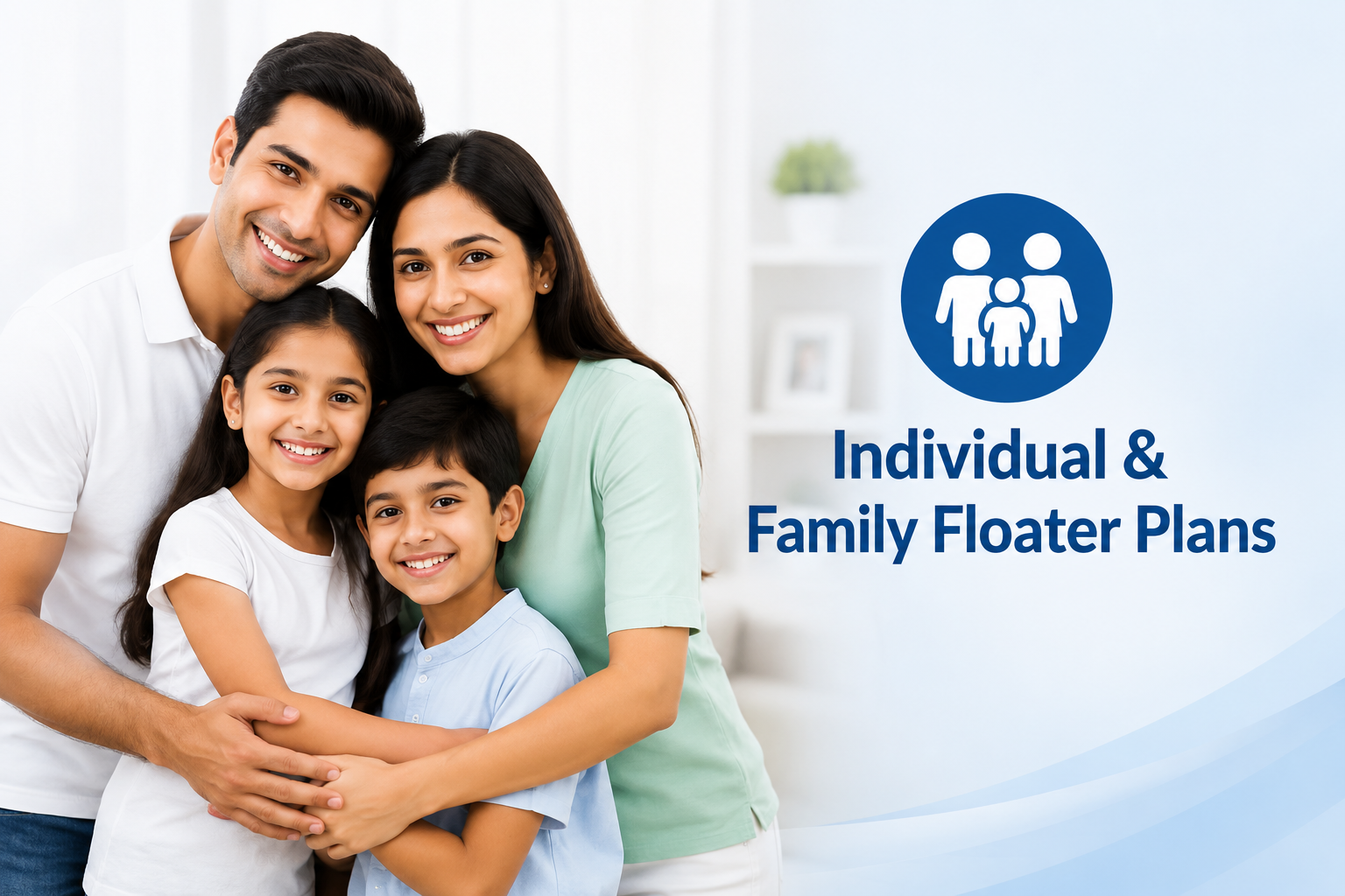 Individual and family floater health insurance plans